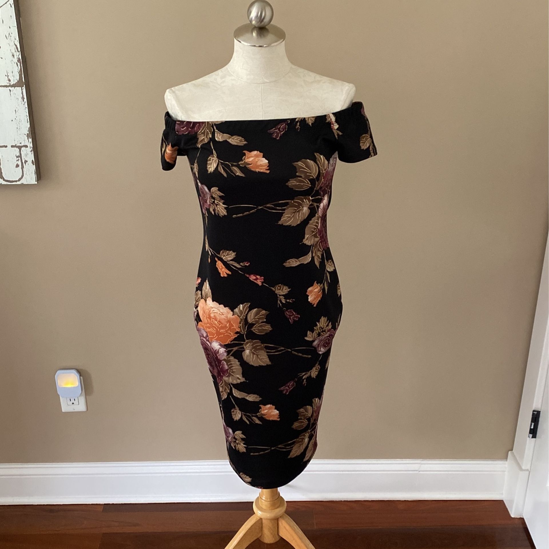 Woman’s Floral Dress