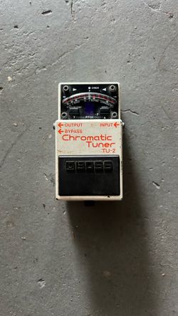 Boss Chromatic Tuner Pedal