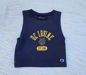 Champion Women's UCI Anteaters Crop Top Size Medium