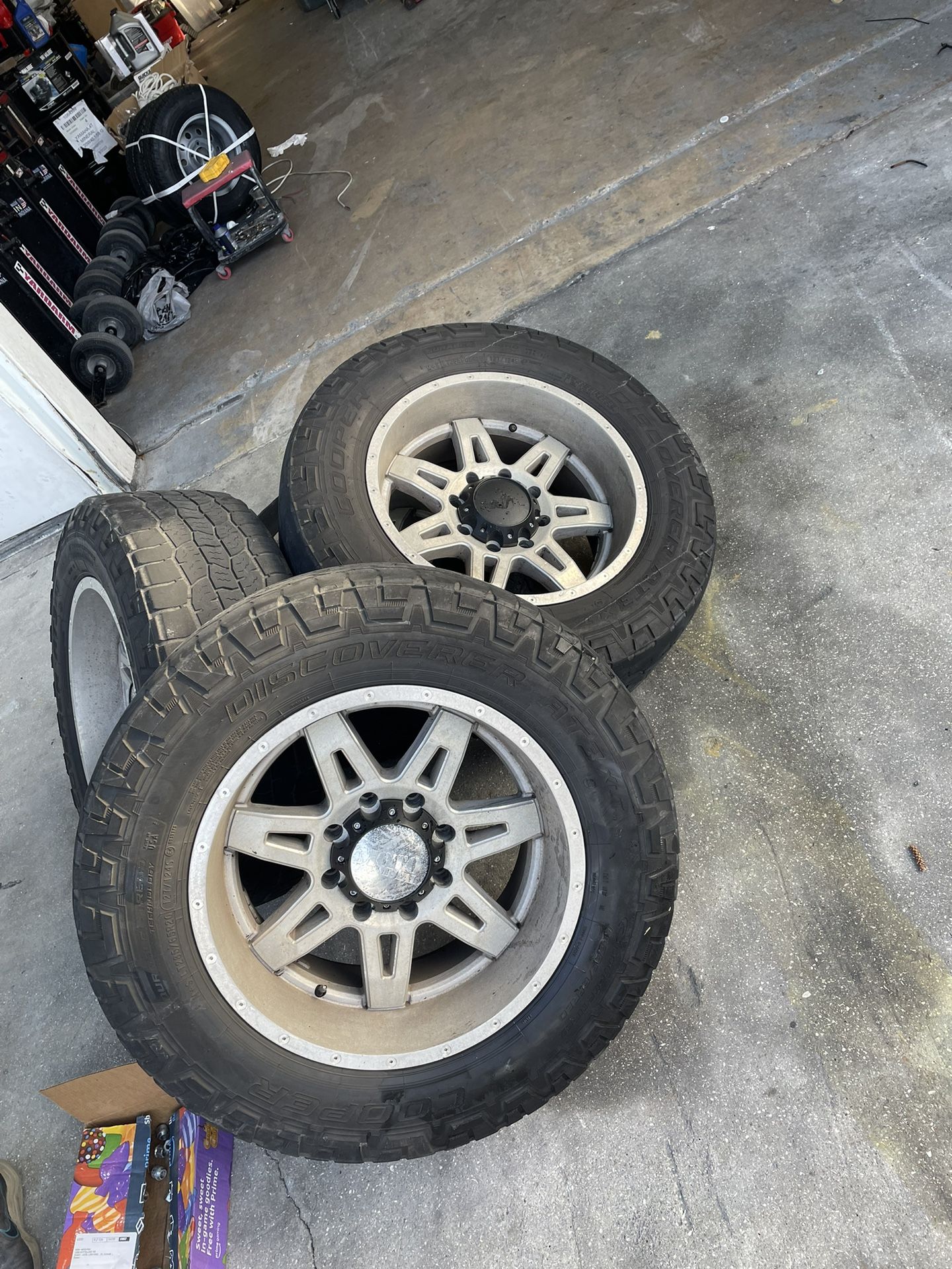 Used Moto Metal Work Truck Wheels And Tires