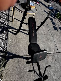 Marcy Weight Bench