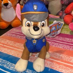 Spin Master Paw Patrol Plush Chase Stuffed Plush Animal 12”