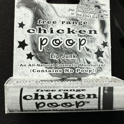 Free Range Chicken Poop