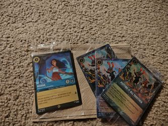 Lorcana Zootopia 2  OOP CARDS 3 (SEALED) + SEALED MOANA 2 OUT OF PRINT LOW PRICE