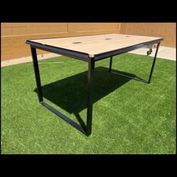 Metal Frame Table