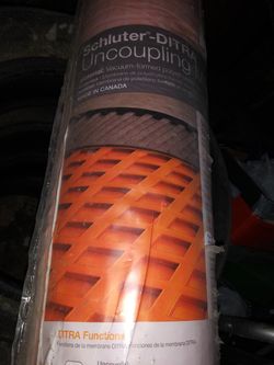 Schluter DITRA Uncoupling Membrane Tile Underlayment 54 sqft Roll - NEW