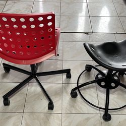 Two Plastic Chairs For Both 