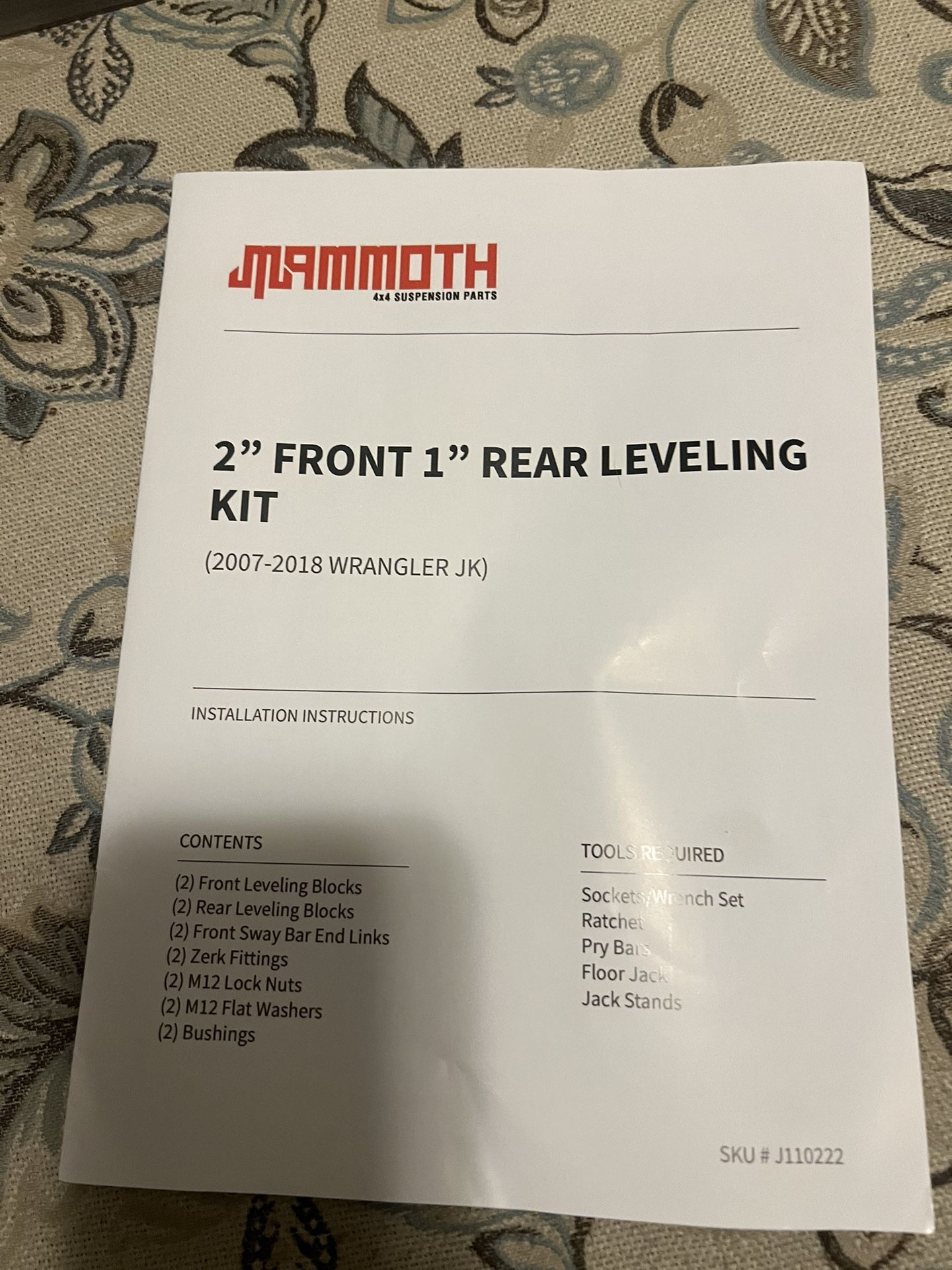 Jeep Leveling Kit