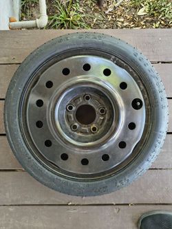 Spare wheel donut