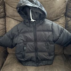 Size 3 Hooded Puffer Jacket