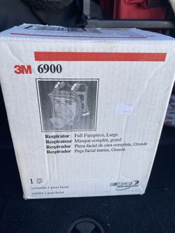 3M Full Facepiece Reusable Respirator Mask 6900
