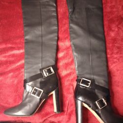 Jimmy Choo London 36 1/2 Leather Boots
