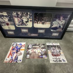 NY Rangers Memorabilia Lot – 90s Programs + 1994 Champs Plaque – $100 OBO 