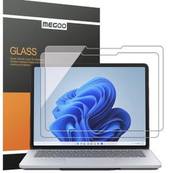 2 PACK Surface Book Screen Protector, 9H Tempered GLASS High Sensitivity 13.5 In