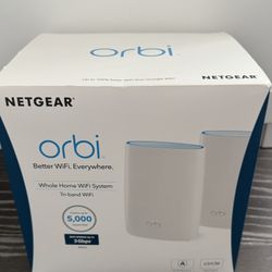 Netgear Orbi RBK50 Mesh WiFi – Fast, Reliable, Whole-Home Coverage