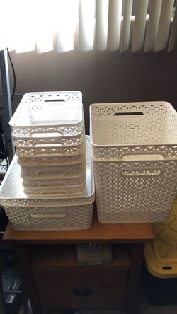 Organizing bins