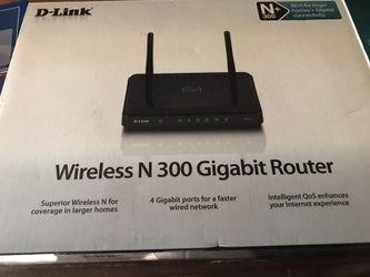 D- link wireless router brand new N 300