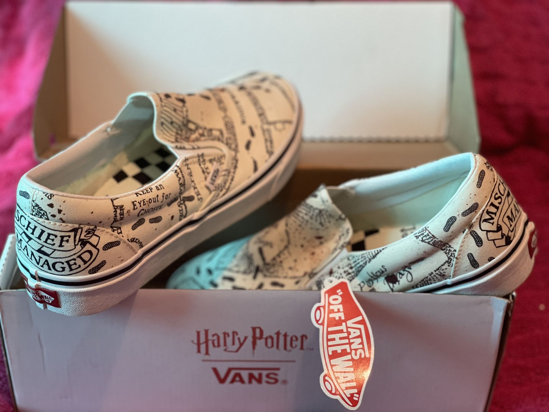 Vans HARRY POTTER X Classic SLIP-ON 'MARAUDER'S MAP'