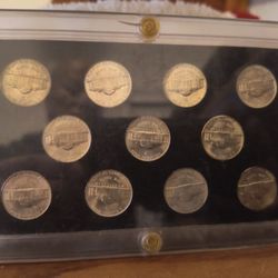 Wartime Silver Nickel 1942 To 1945 $200