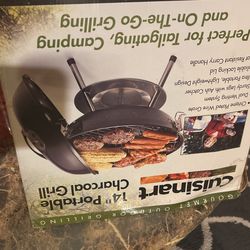 Cuisinart Brand New Portable Grill 