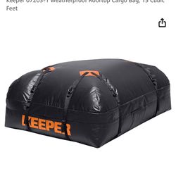 Keeper 15cu ft Weatherproof Rooftop Bag