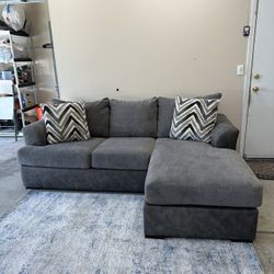 Small Grey Sectional 