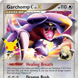 Pokemon Garchomp Lv. X Celebrations 