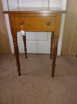 Antique end table 1800's