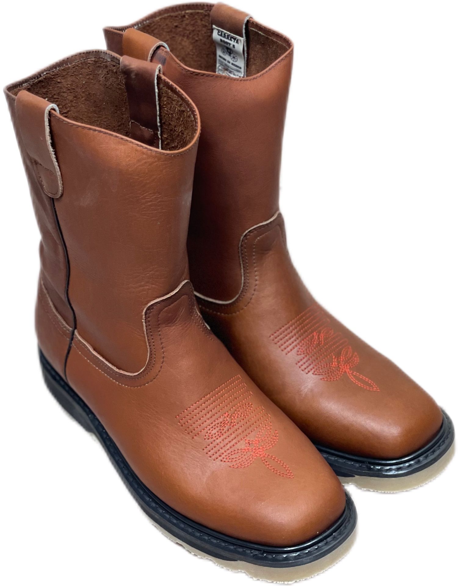 Steel Toe Work Boots - Bota De Trabajo De Piel 