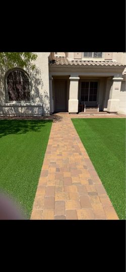 Pavers turf travertine sod gravel