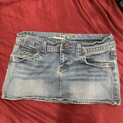 Y2k Jean Skirt