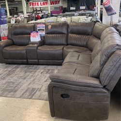 Badlands 3pc Reclining Sectional