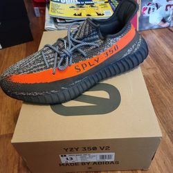 Adidas Yeezy 350 V2 Beluga Carbon Size 13