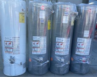 Water heaters 30-40-50 gallons