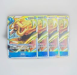 Bandai One Piece Card Game Shiki OP17-048 x4
