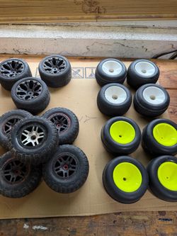 Rc car tires (used)