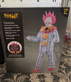 Crackles  Clown - Spirit Halloween NIB