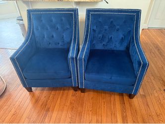 Blue Accent Chair