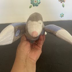 POKEMON DRILBUR PLUSH -  7 inches long. / 8 Inch wig to wing