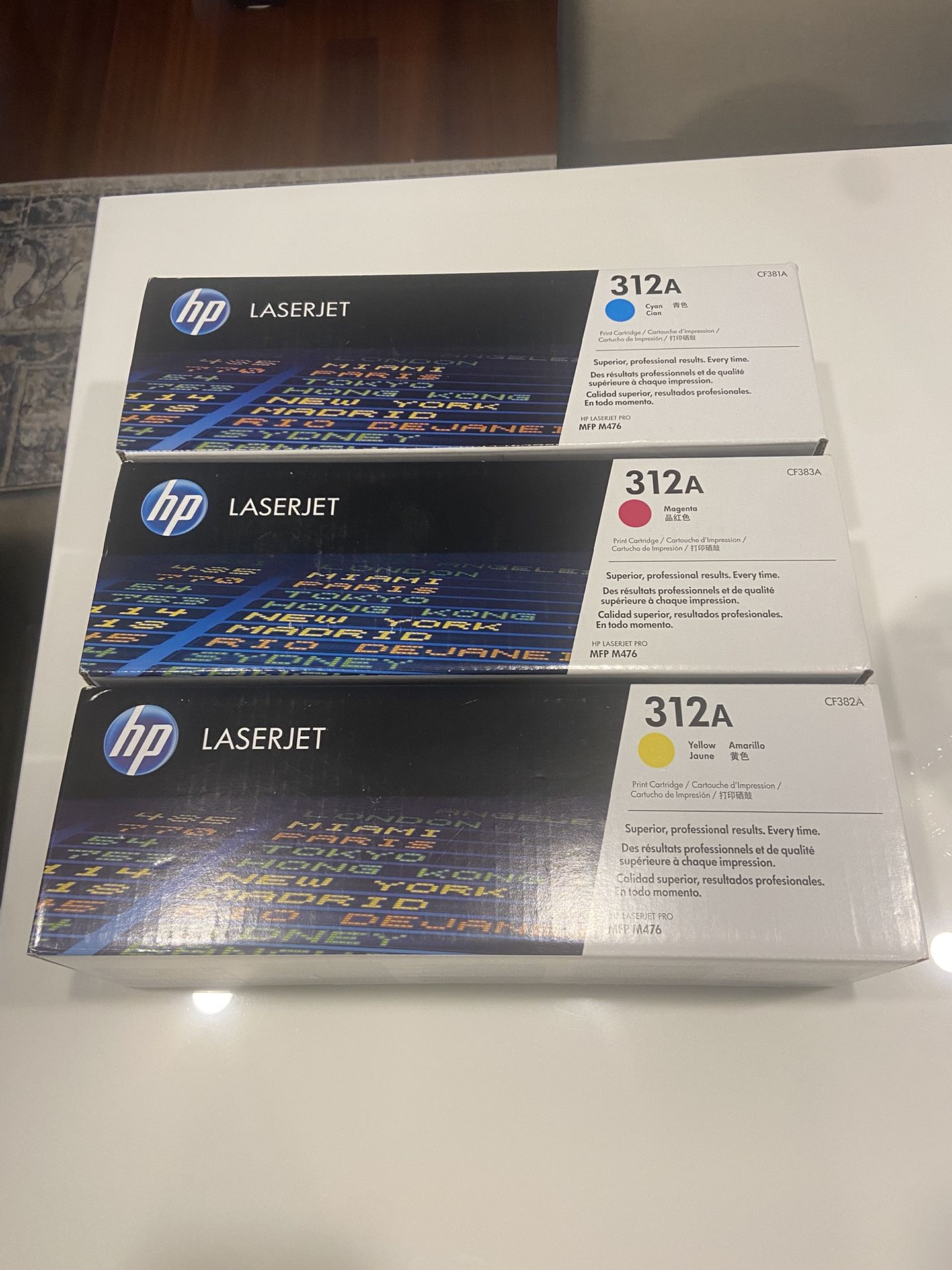 HP Laser jet printer Pro Cartridges