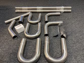 DIY Stainless Steel Mandrel-Bent Exhaust Pipe Kit – Custom Build  $50 OBO