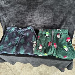 2 Small Christmas Pajamas