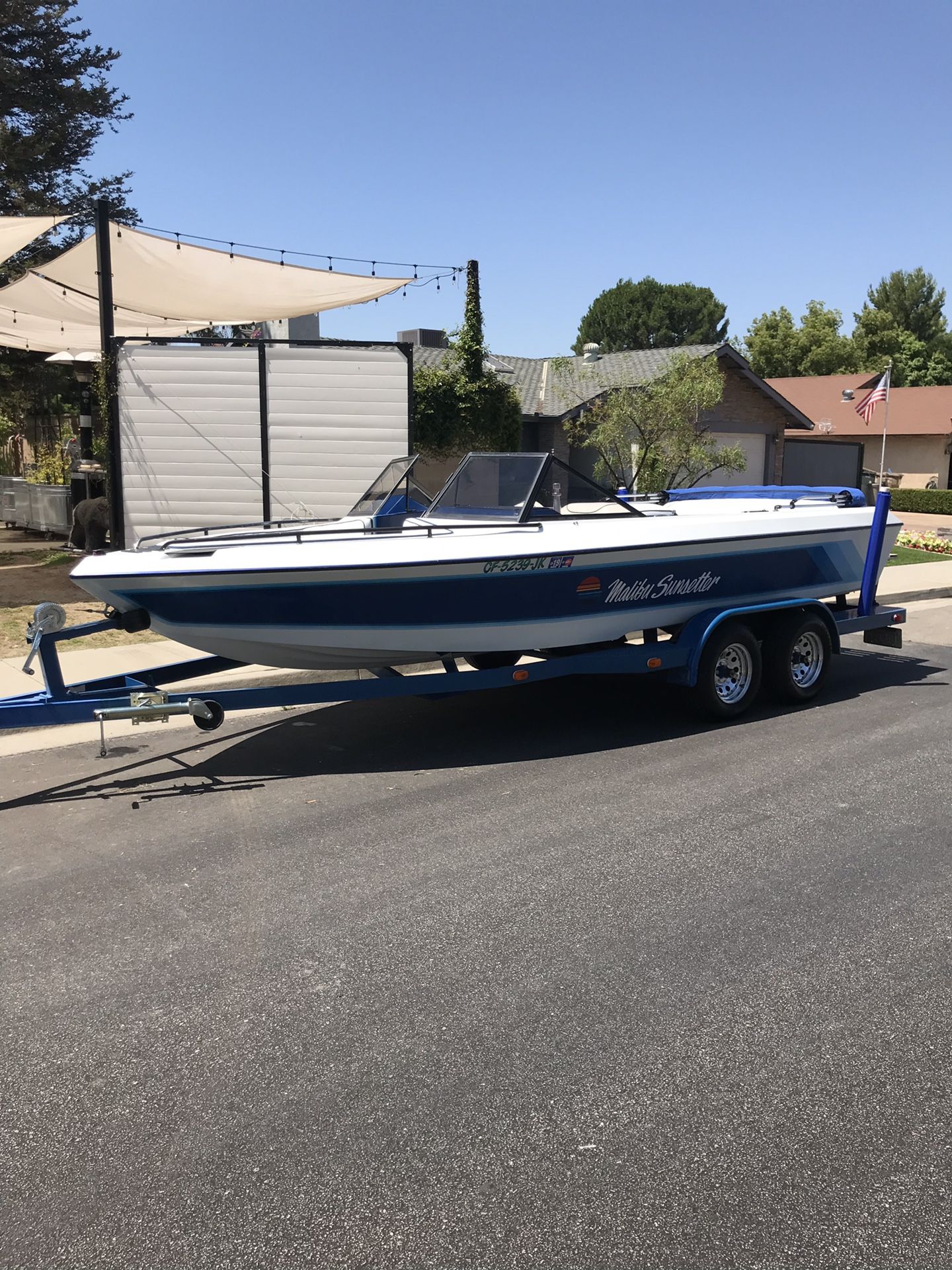 Ski Boat 1988 Malibu Sunsetter