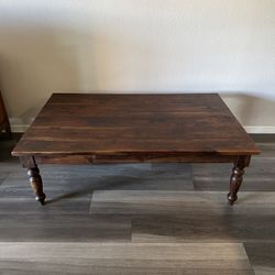 Solid Wood Coffee Table