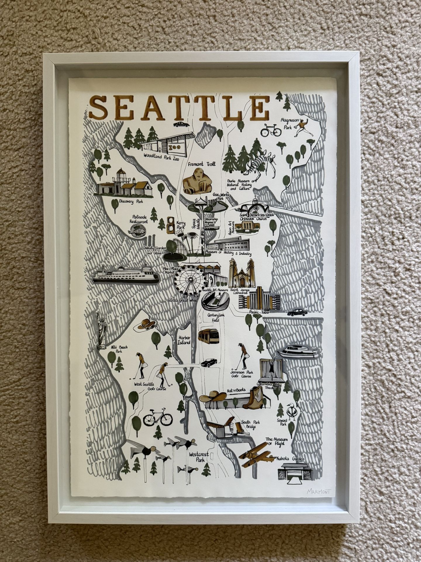 Brand New - Seattle Art Work