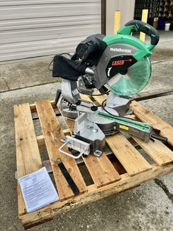 Metabo 12” Sliding Compound Miter Saw $350