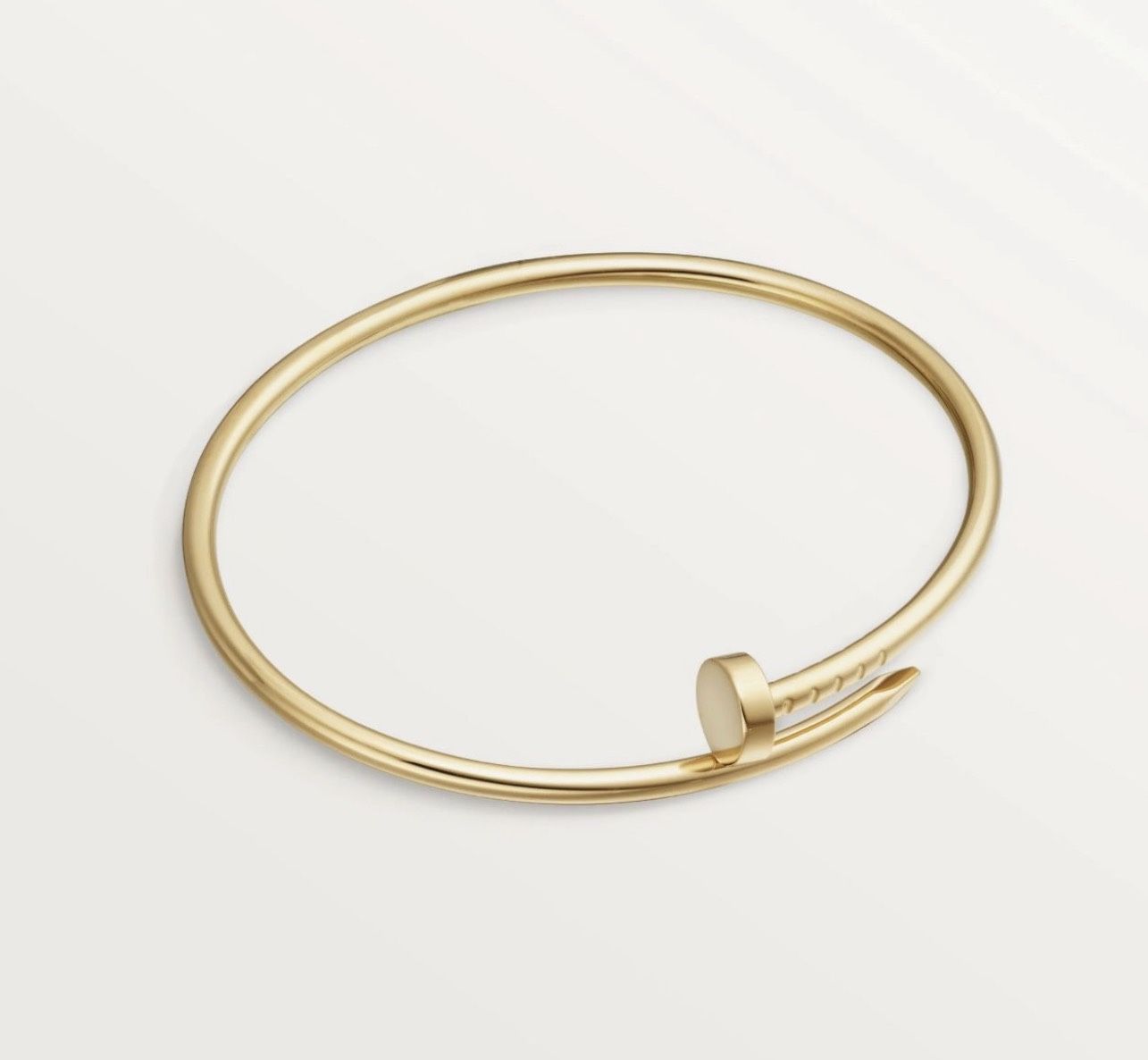 Cartier 18K Gold JUSTE UN CLOU BRACELET Size 17 or 19 PRICE FIRM