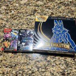 Pokemon Cards Paldean Fates/Black Volt/ Mega Evolutions