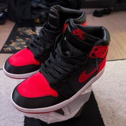 Jordan 1 Satin Bred - Size 10.5