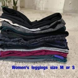 Women's   leggings  ( size  M or  S)     -  $5  each